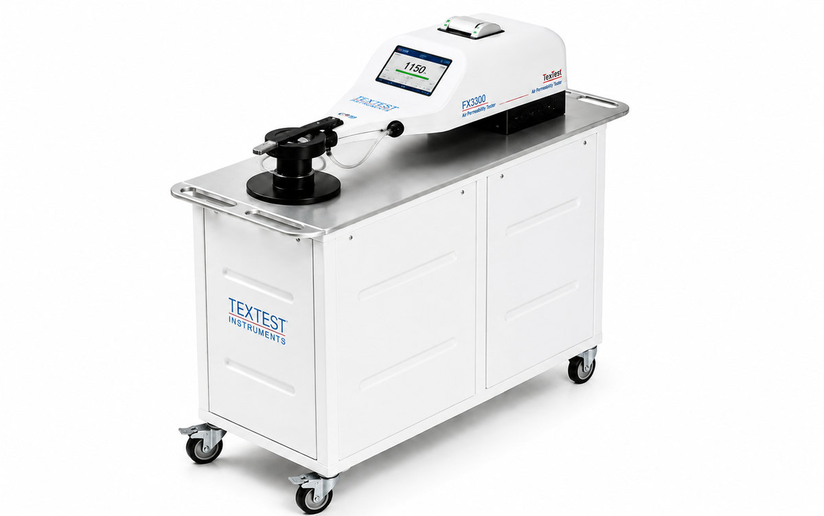Textest FX3300 air permeability tester
