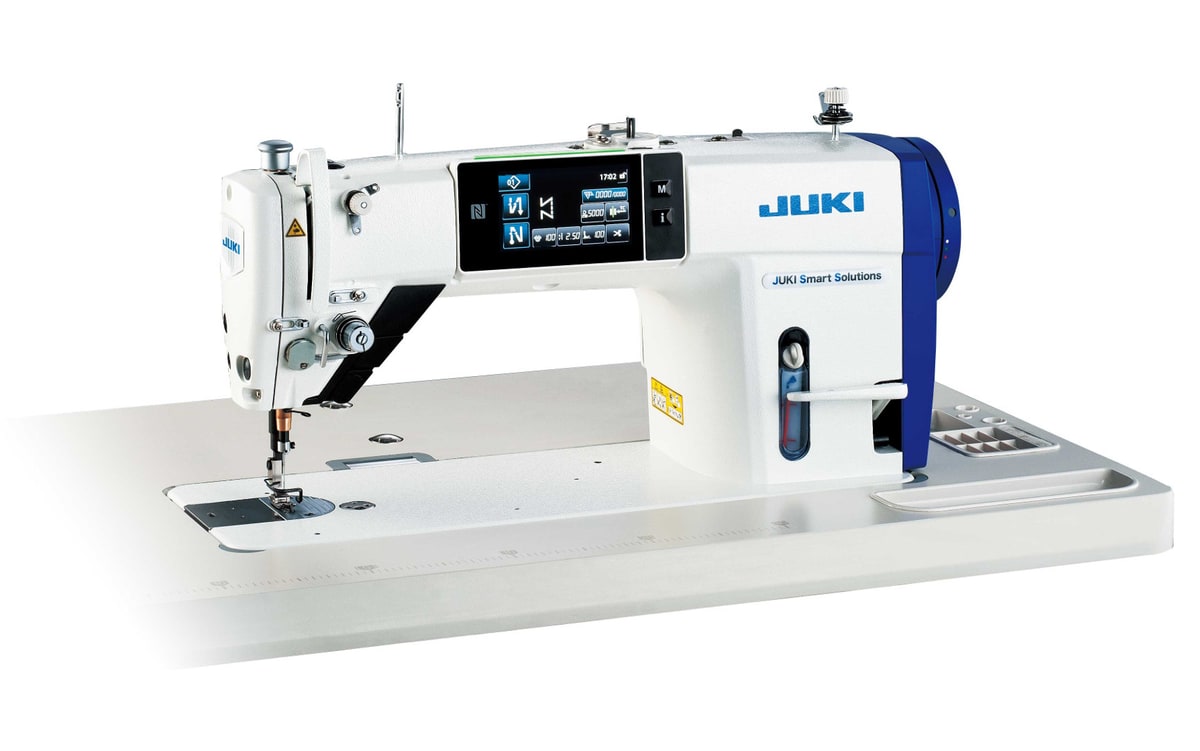 JUKI automatic lockstitch machine with digital control panel