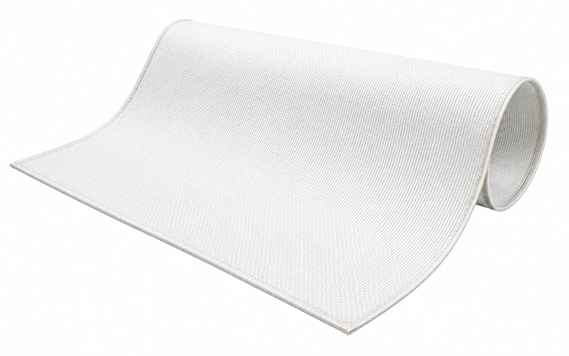 Rotary vacuum drum filter cloth, sealed edges and woven face