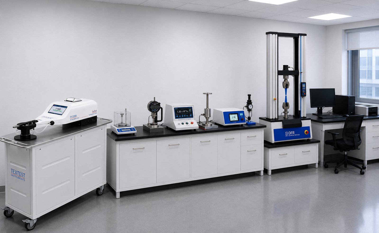 DFR in-house testing laboratory